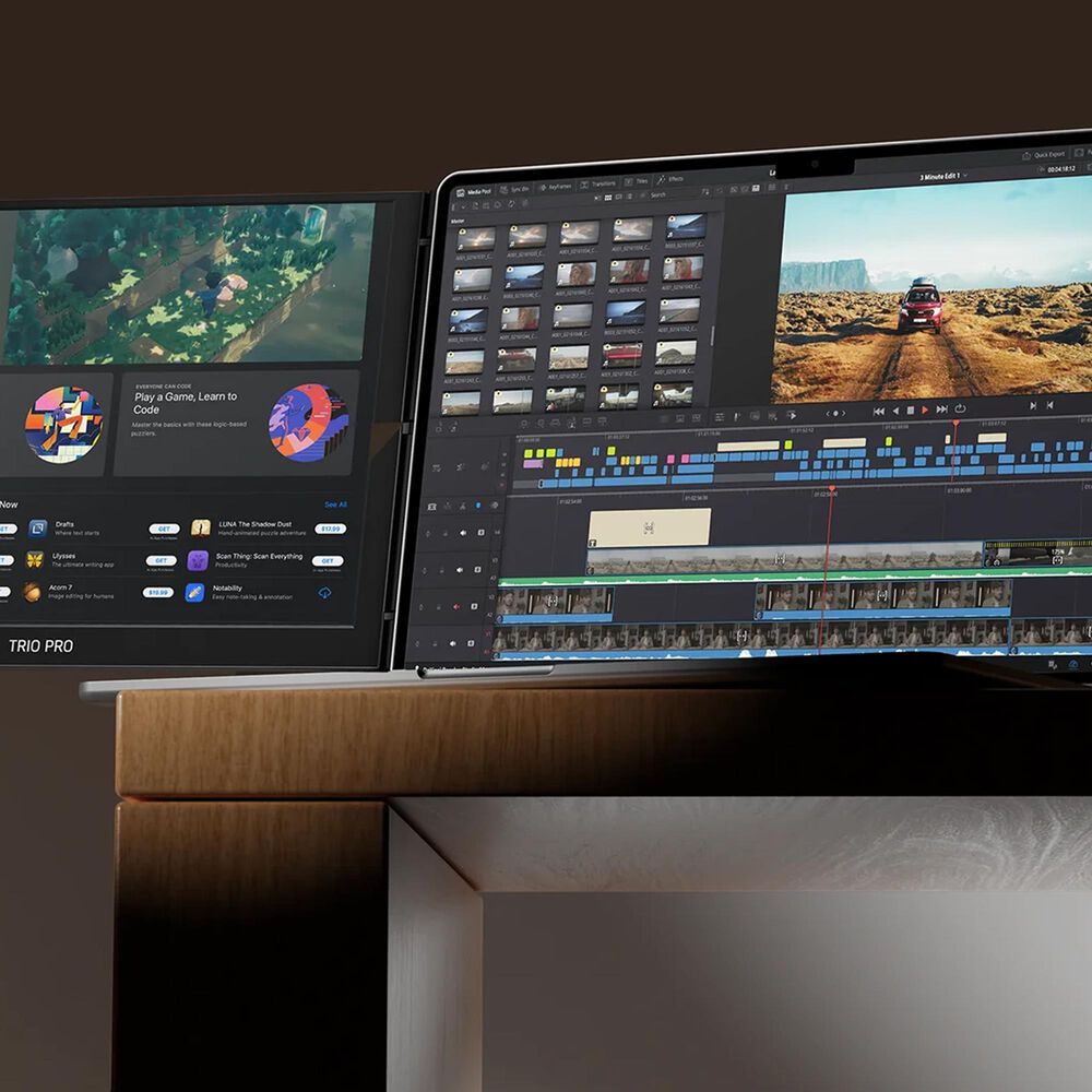 Mobile Pixels 14" Trio 3 Pro QHD Monitor in Black, , large