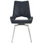 Global Furniture USA Swivel Dining Chair in Black, , large
