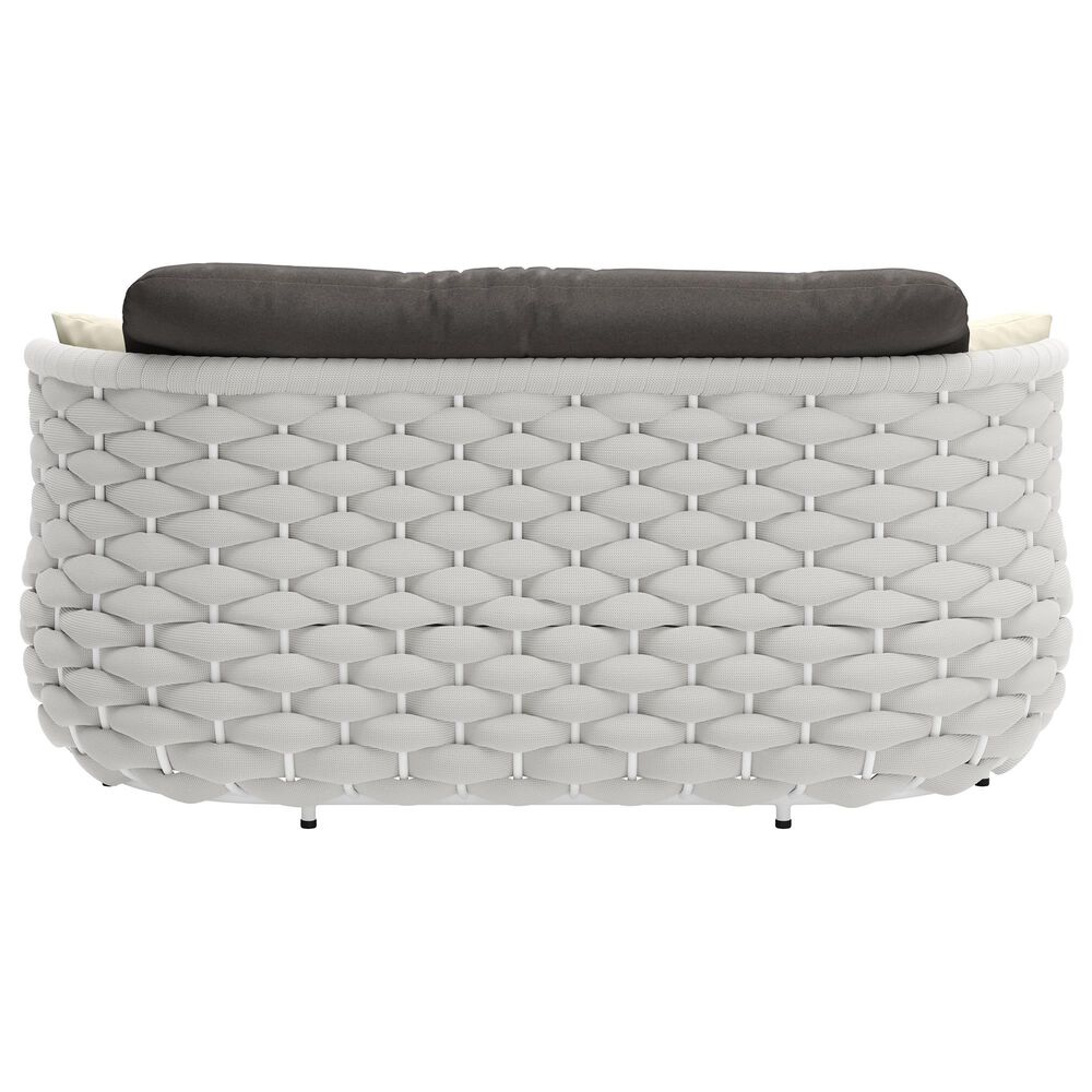 Zuo Modern Coral Reef Loveseat in Gray, , large