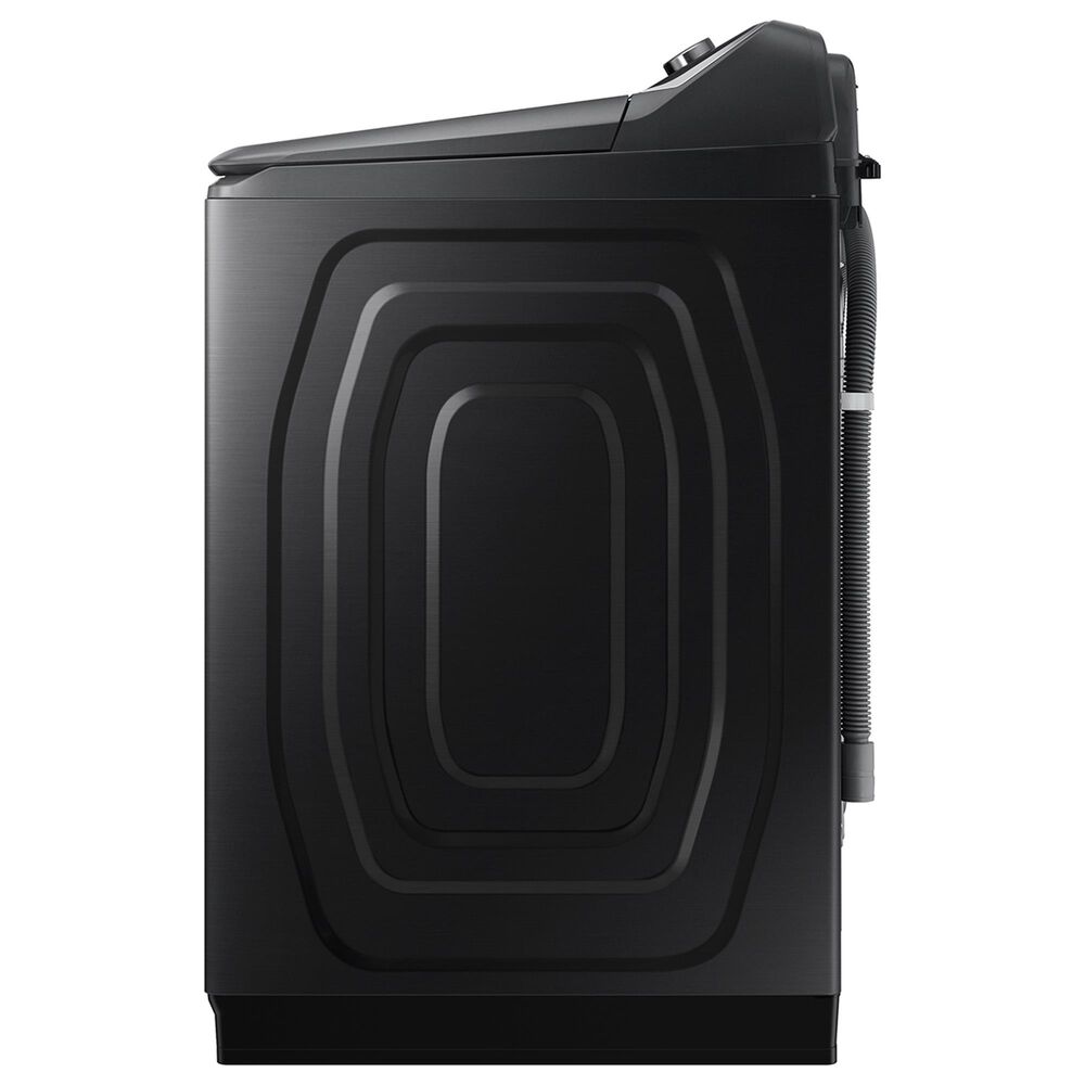 Samsung 5.5 cu. ft. Extra-Large Capacity Smart Top Load Washer with Super Speed Wash in Brushed Black, , large
