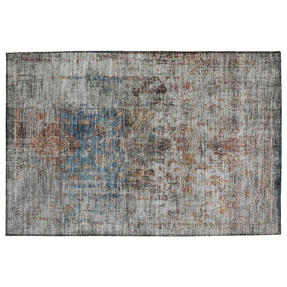 Dalyn Rug Company Karaj KJ2 1"8" x 2"6" Copper Indoor/Outdoor Area Rug, , large