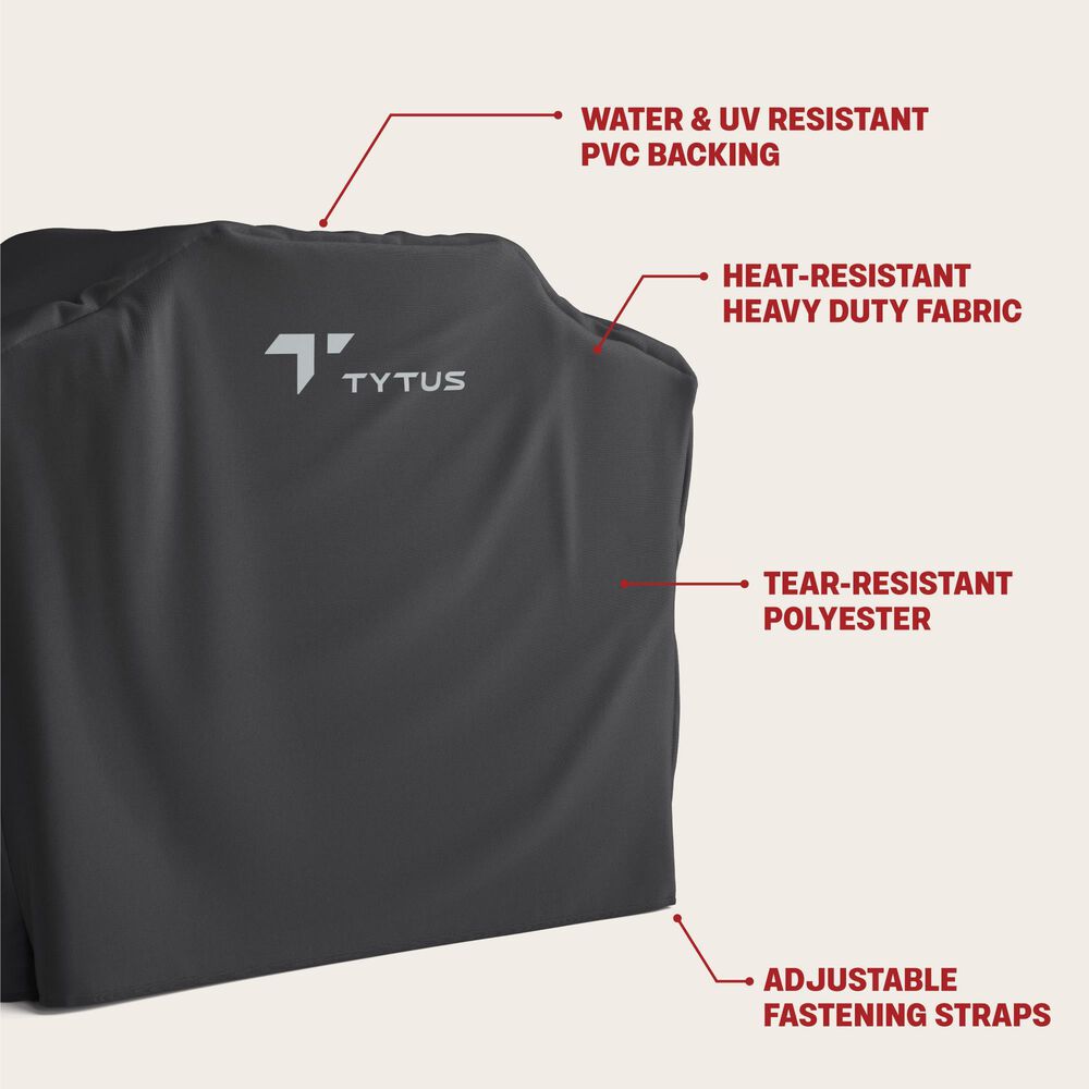 TYTUS Emberwood Cover for Prep Cart and Grill in Black, , large