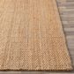 Surya Jute Woven 12" x 15" Tan Area Rug, , large