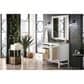 James Martin Vanities Addison 36" Single Bathroom Vanity in Glossy White with 3 cm Eternal Jasmine Pearl Quartz Top and Rectangular Sink, , large
