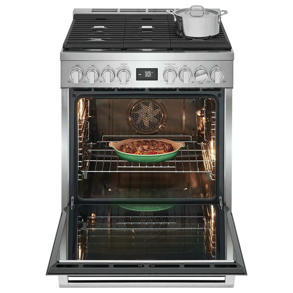 Electrolux 30" DualFuel Freestanding Range in Stainless Steel Shop NFM
