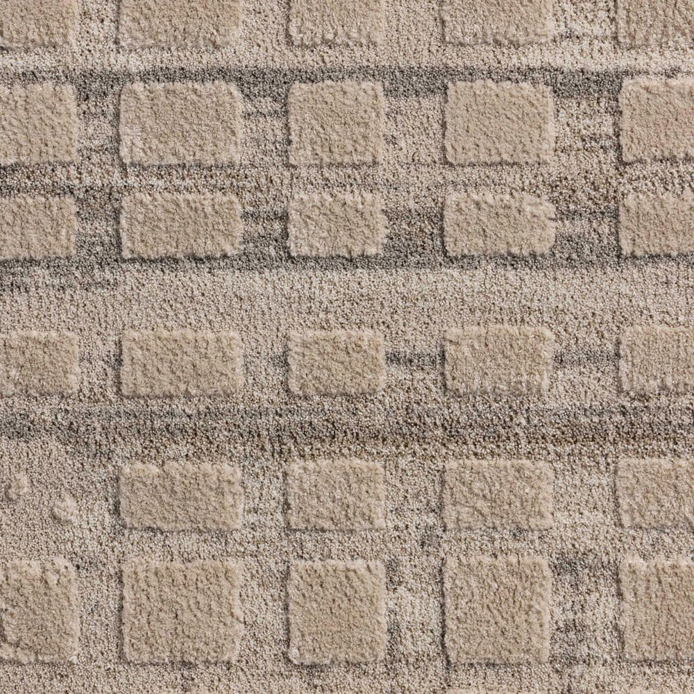 Amber Lewis x Loloi Monty 9&#39;2&quot; x 13&#39; Pebble and Beige Area Rug, , large