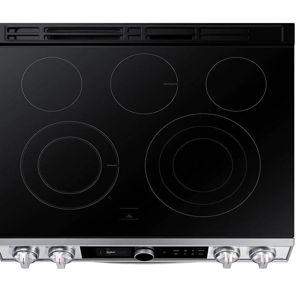 Samsung 6.3 Cu. Ft. Front Control Slidein Electric Range with Smart