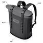 YETI Hopper M12 Backpack Soft Cooler in Stag Red, , large