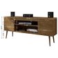 Dayton Bradley 62.99" TV Stand in Rustic Brown, , large
