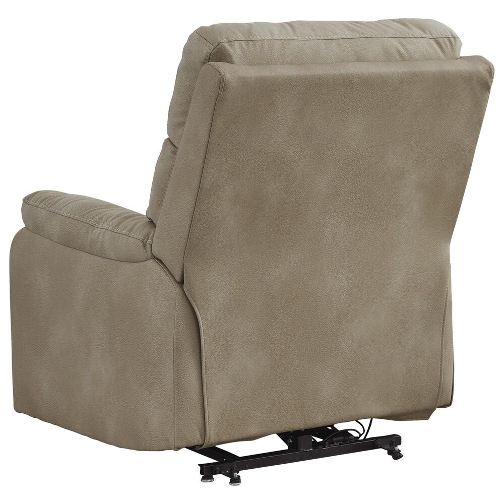 Ashley Next-Gen Durapella Power Lift Recliner in Sand, , large