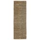 L&R Resources Natural Fiber Braided 2"6" x 7"9" Gray Runner, , large