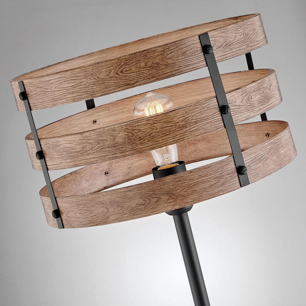 Lite Source Balta Table Lamp in Black, , large