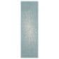 Safavieh Evoke EVK228J 2"2" x 11" Aqua and Ivory Indoor/Outdoor Runner Rug, , large