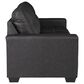 Ashley Barlin Mills Stationary Queen Sofa Sleeper in Carbon, , large