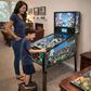 Wonderland Amusements Alice Goes to Wonderland Pinball Machine in Black, , large