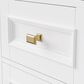 HOMLUX 52" Kitchen Island with Drop Leaf in White, , large