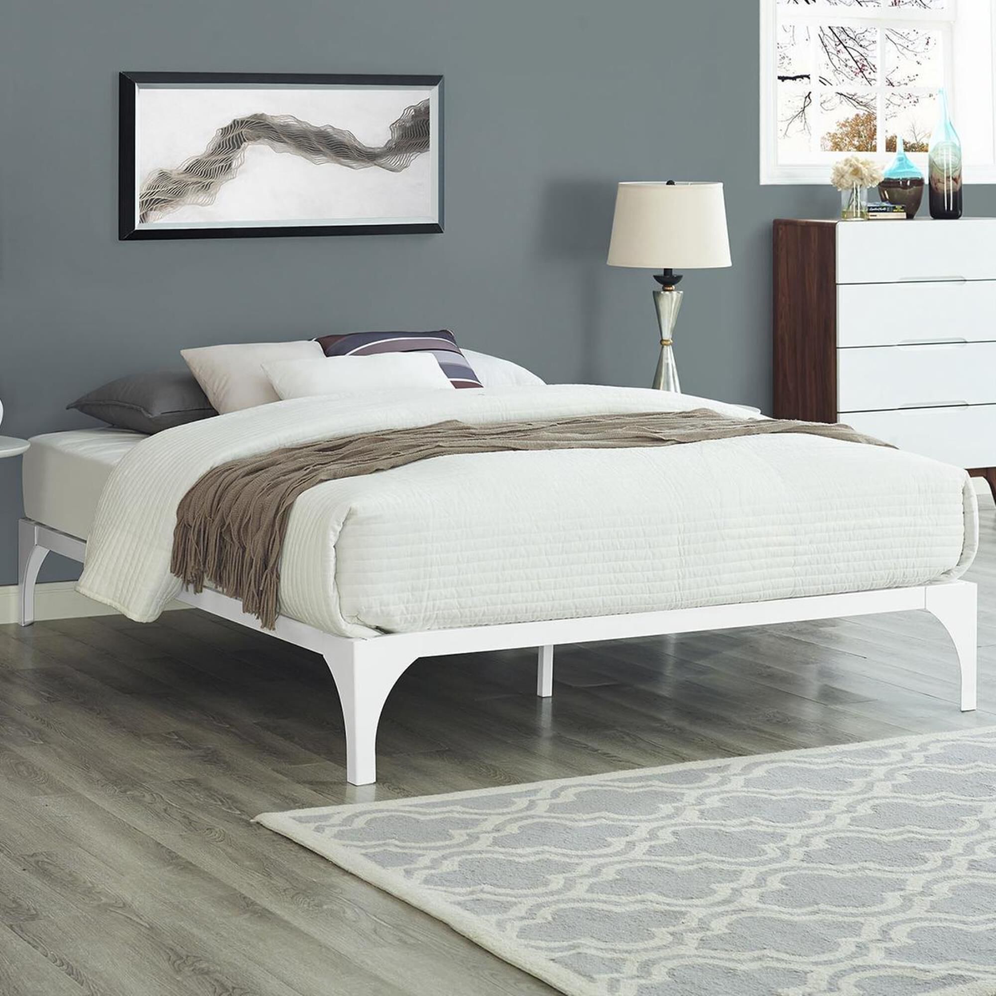Nebraska furniture mart queen bed frame cheap