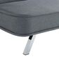 Lifestyle Solutions Toni Convertible Sofa in Charcoal, , large