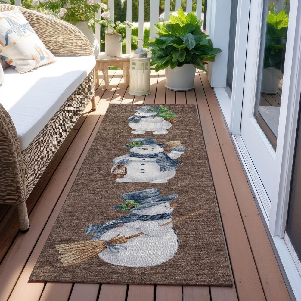 Dalyn Rug Company Wonderland WN34 Brown 2&#39;3&quot; x 7&#39;6&quot; Runner, , large