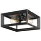 Golden Lighting Smyth Flush Mount in Matte Black, , large
