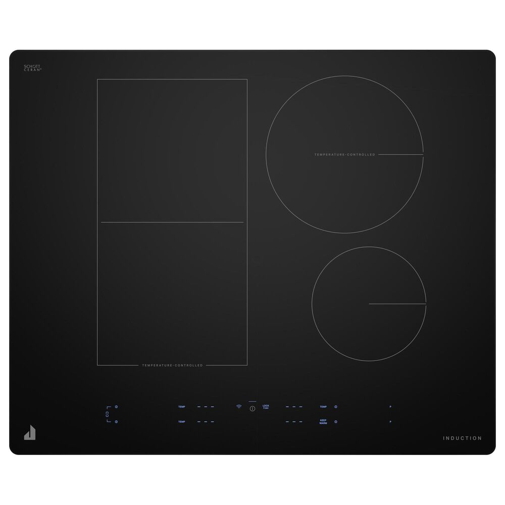 JennAir 24" Oblivion Smart Induction Cooktop in Black, , large