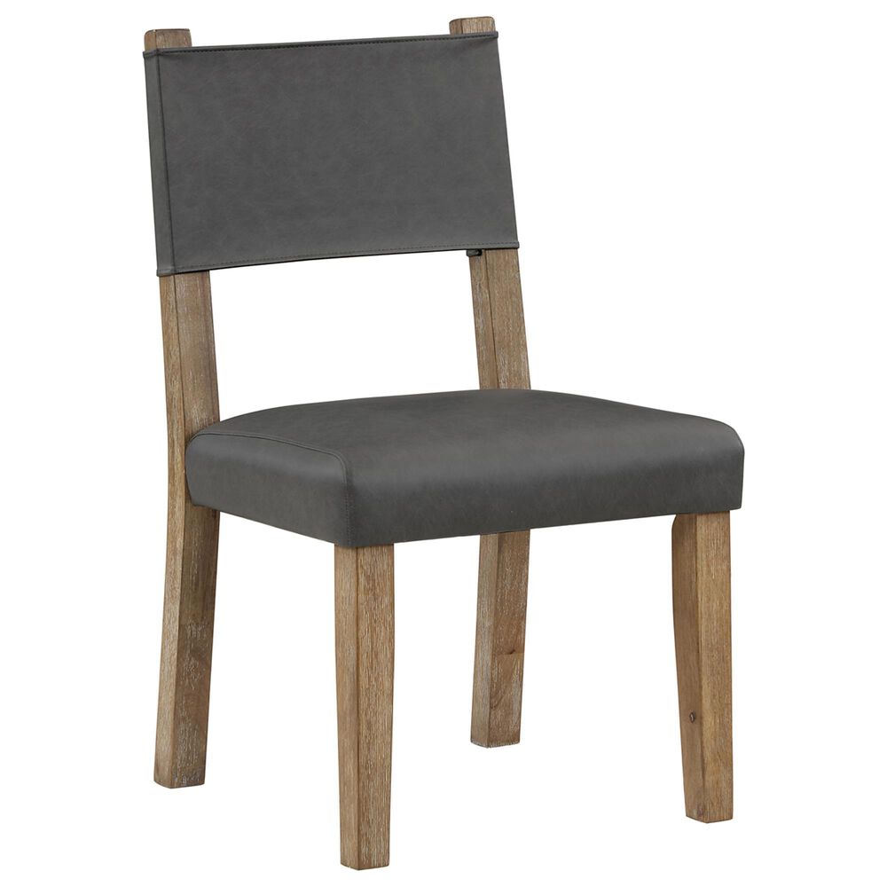 Steve Silver Aubrey Side Chair in Natural Brown, , large