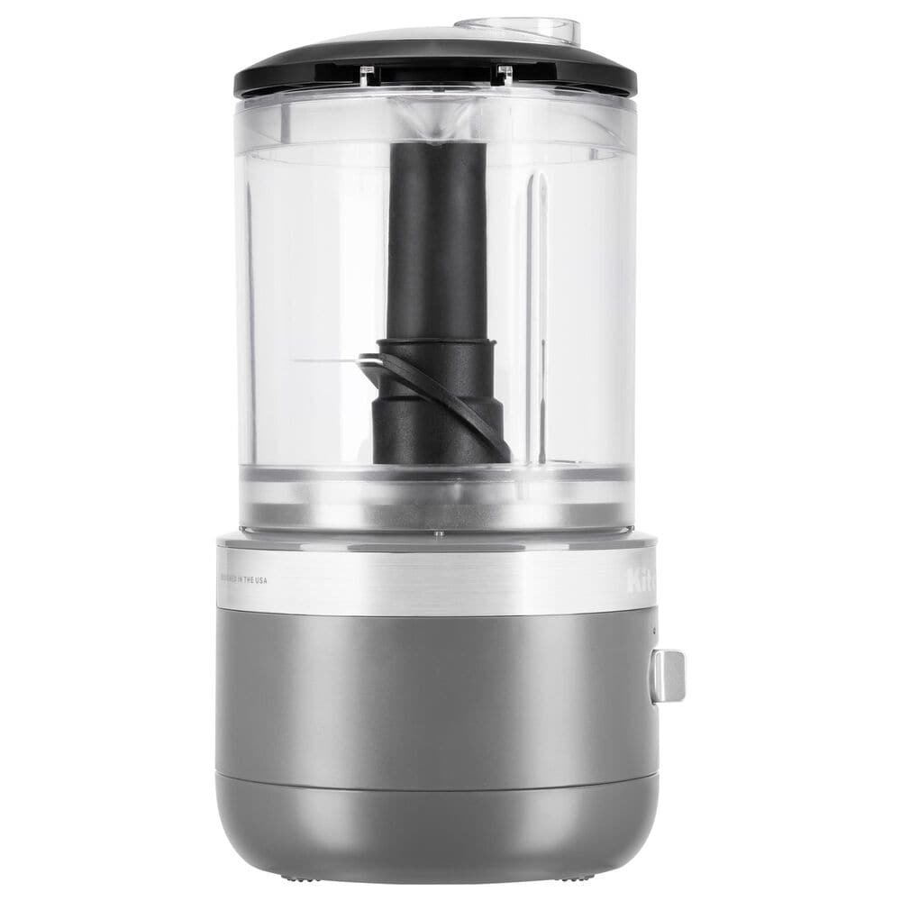 KitchenAid Cordless 5 Cup Food Chopper in Matte Charcoal Grey, , large