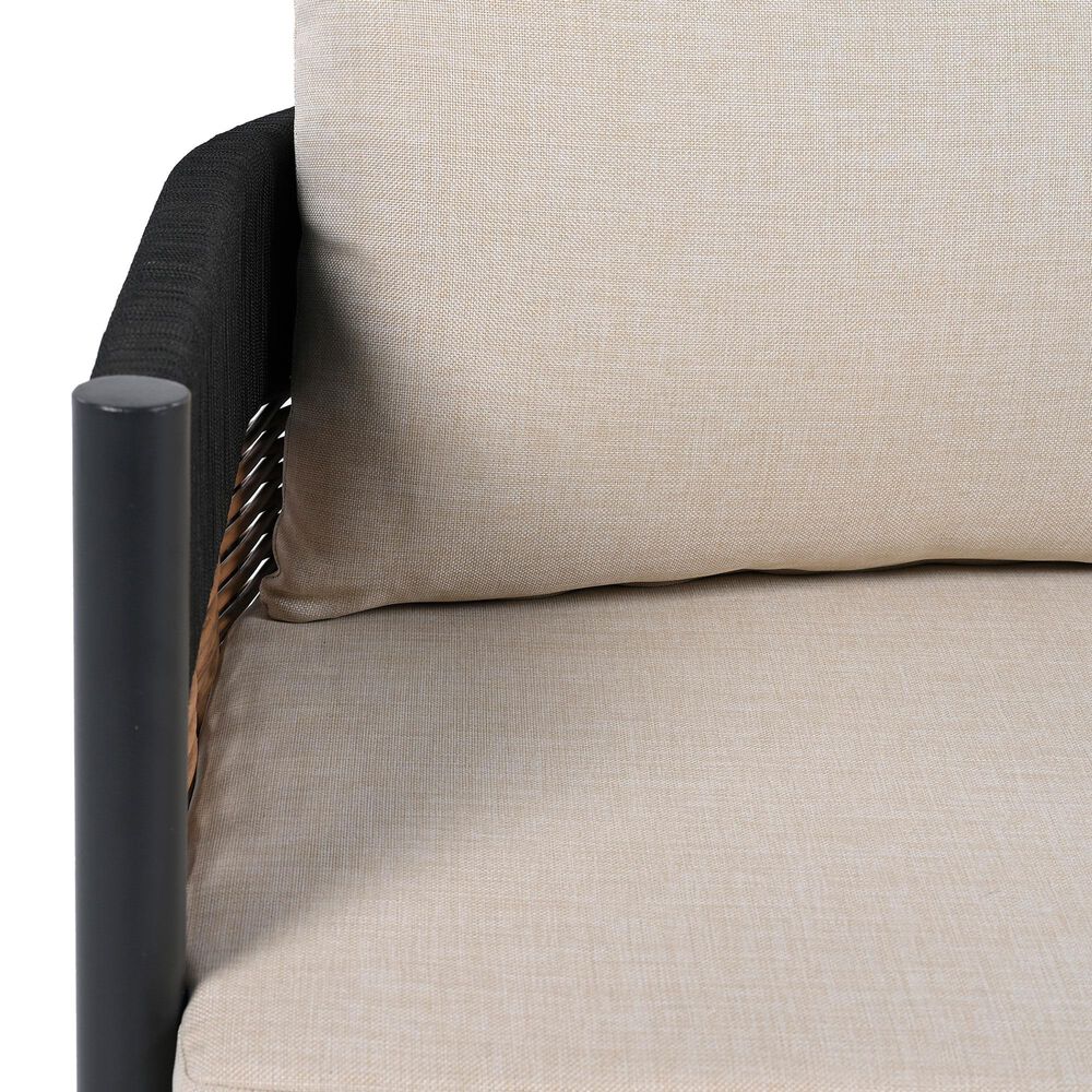 Safavieh Harrison 3-Seater Outdoor Sofa in Taupe, , large