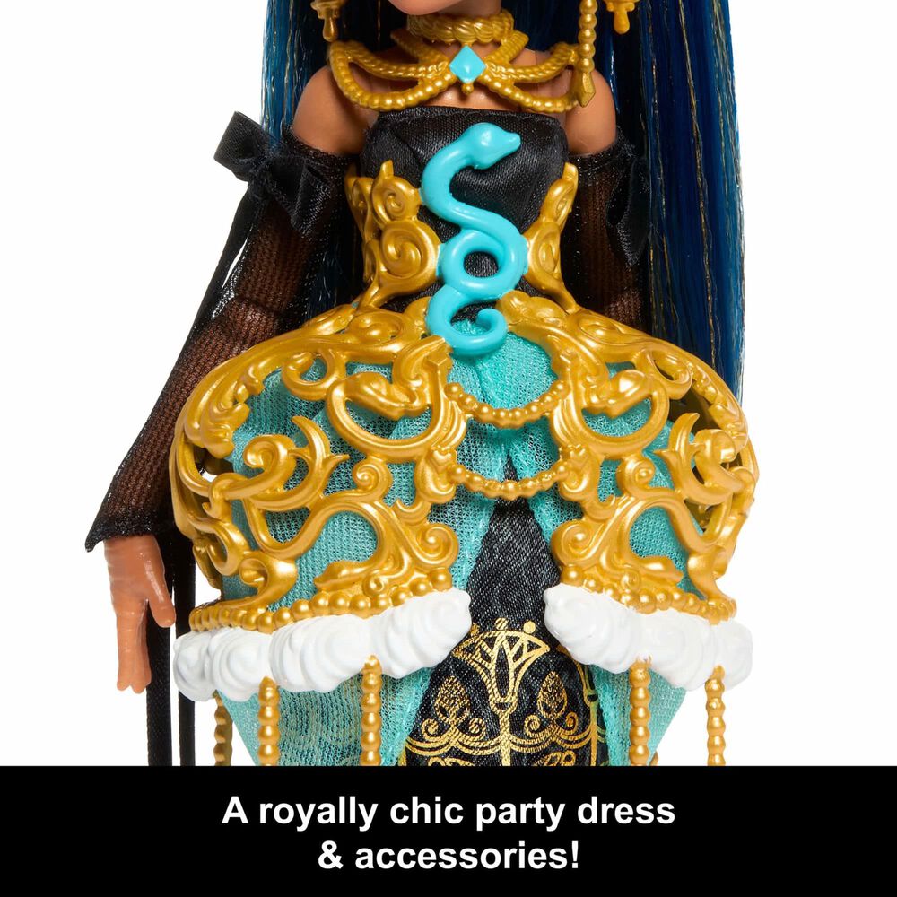 Monster High Cleo de Nile Scary Sweet Birthday Doll in Green, , large
