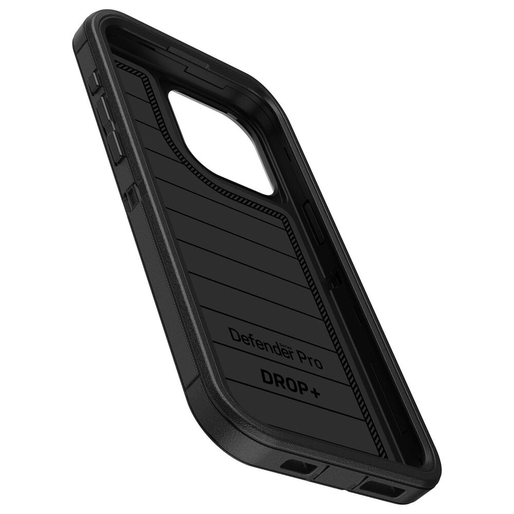 OtterBox Defender Pro Case for Apple iPhone 15 Pro Max in Black, , large