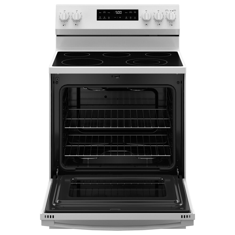 GE Appliances 30&quot; Freestanding Electric Range with Self-Clean in White, , large