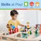 Melissa & Doug Deluxe Wooden Railway Train Play Set, , large