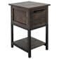 Fallridge Dark Mita Chairside Table in Stained Dark, , large