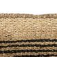 Mercana Emma Rectangular Basket in Light Brown and Black (Set of 2), , large