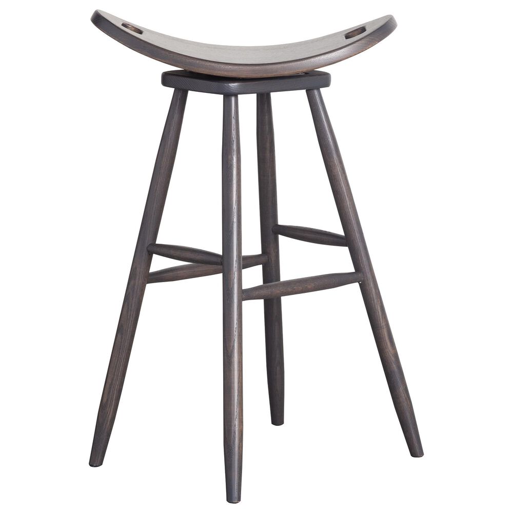 Fleming Furniture Co. Saddle Swivel Stool in Mineral, , large