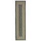 Nourison Horizon HOZ03 Green 2"2" x 8" Indoor/Outdoor Runner, , large