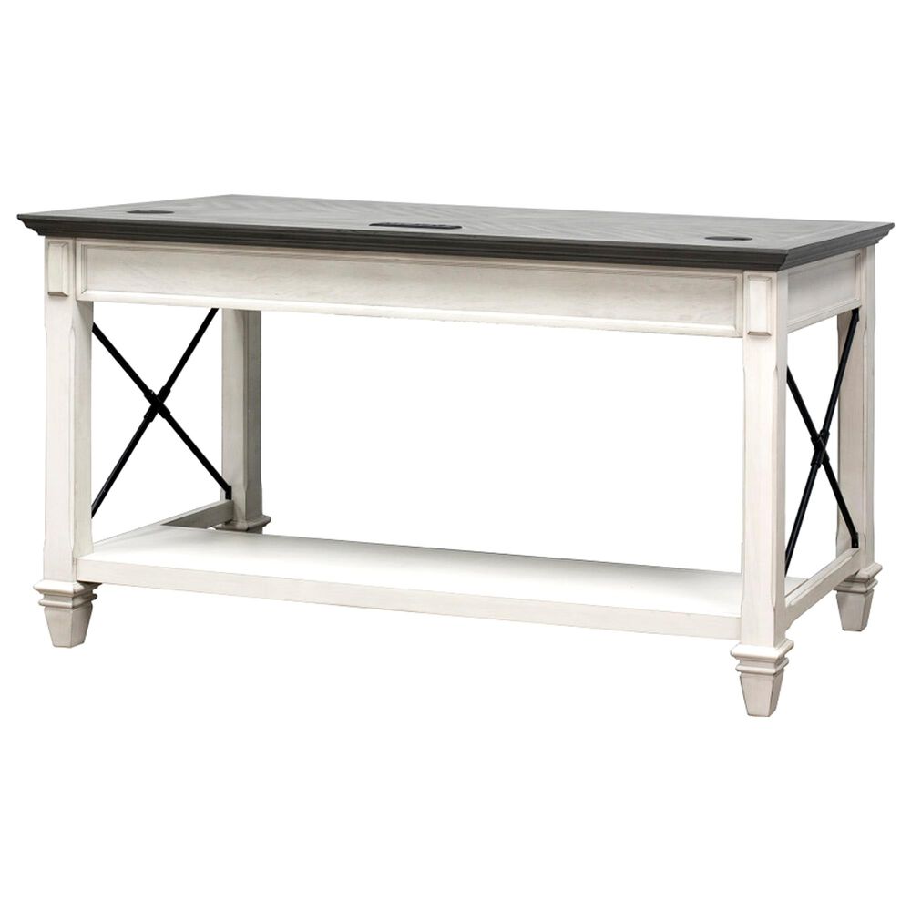 Wycliff Bay Hartford Writing Desk in White, , large