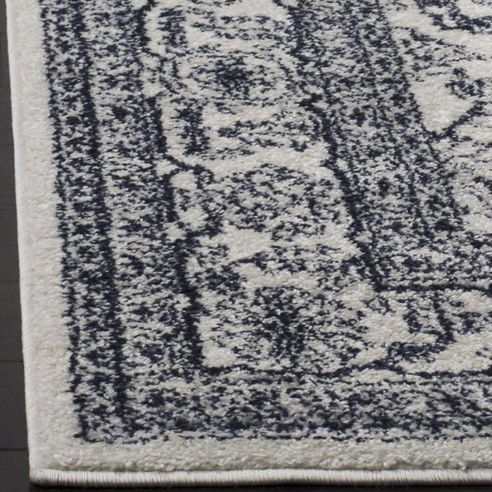 Safavieh Adirondack ADR108R 4&#39; x 6&#39; Ivory and Navy Area Rug, , large