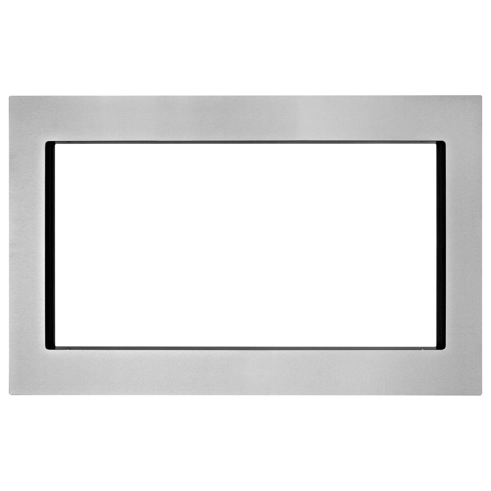 Whirlpool 27" Trim Kit for 1.6 Cu. Ft. Countertop Microwave in Stainless Steel, , large