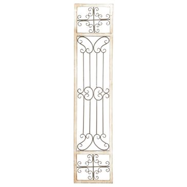 Maple and Jade 72" x 16" Panel Wall Decor in Distressed Gray and Black, , large