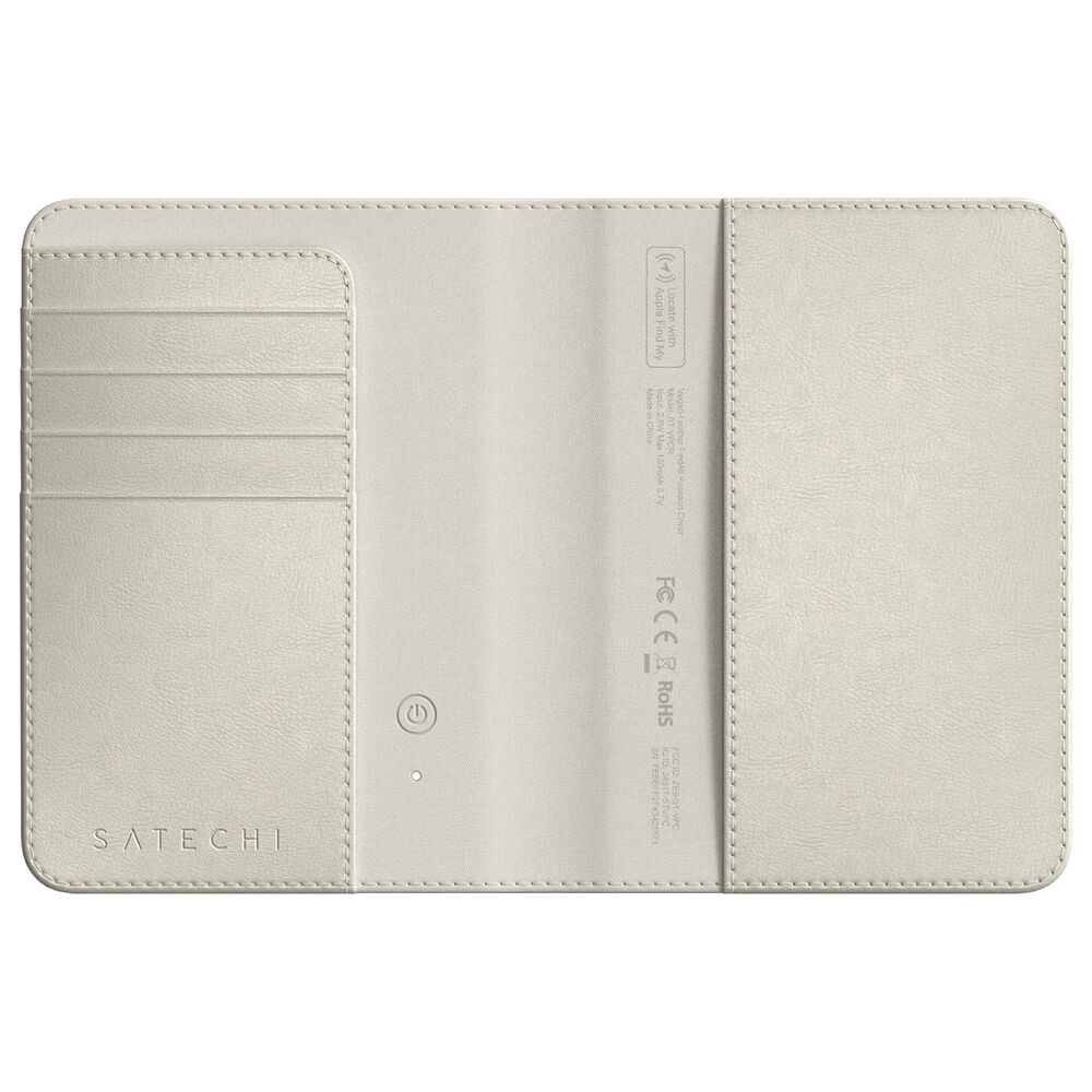 Satechi Vegan-Leather FindAll Passport Cover in Sand, , large