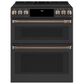 Cafe Handle and Knob Kit for Electric Range in Brushed Copper, , large