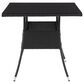 CorLiving Parksville 5-Piece Patio Dining Set in Black/Ash Gray, , large