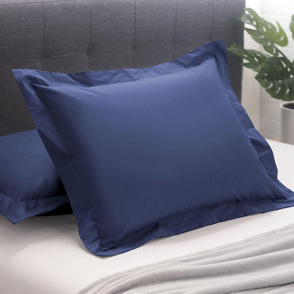 Allied Home King Sham in Navy &#40;Set of 2&#41;, , large