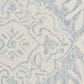 Feizy Belfort Floral 8" x 10" Blue and Gray Area Rug, , large