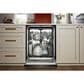 KitchenAid 24" Third Level Utensil Rack Dishwasher with 30+ Total Wash Jets and Pocket Handle in PrintShield Stainless, , large
