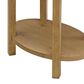 Forma & Co BoHo Chairside Table in Prairie Oak, , large