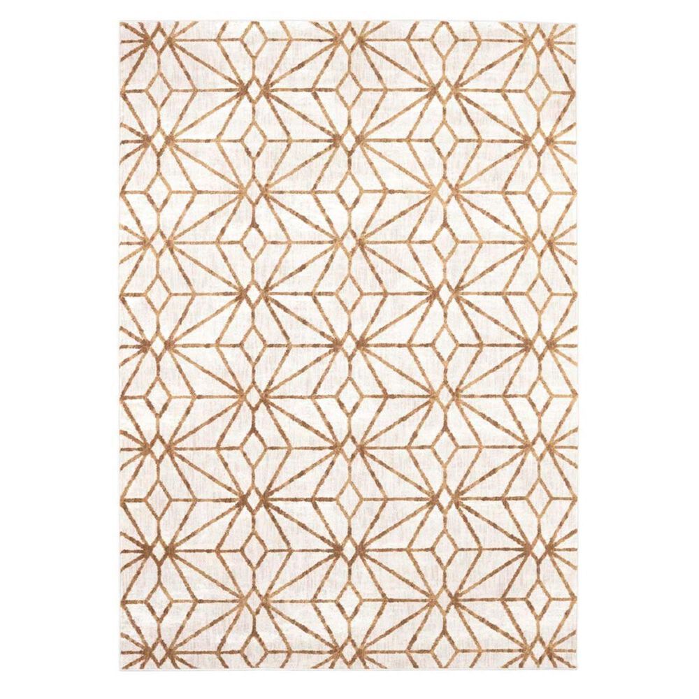 Drew and Jonathan Home Artisan Celeste 91680-10037 9"6" x 12"11" Brushed Gold Area Rug, , large