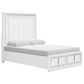 Millenium Chalanna 5-Piece Queen Bedroom Set in White Lacquer, , large