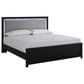 Ashley Maeling 5 Piece King Panel Bedroom Set in Matte Black, , large